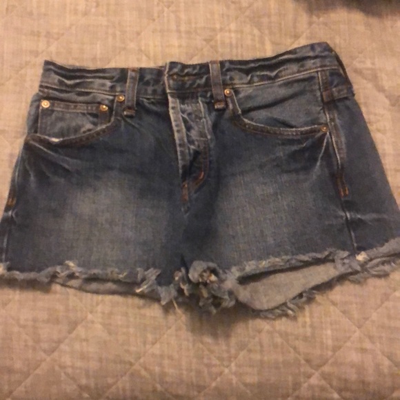 Free People jean shorts - Picture 1 of 4